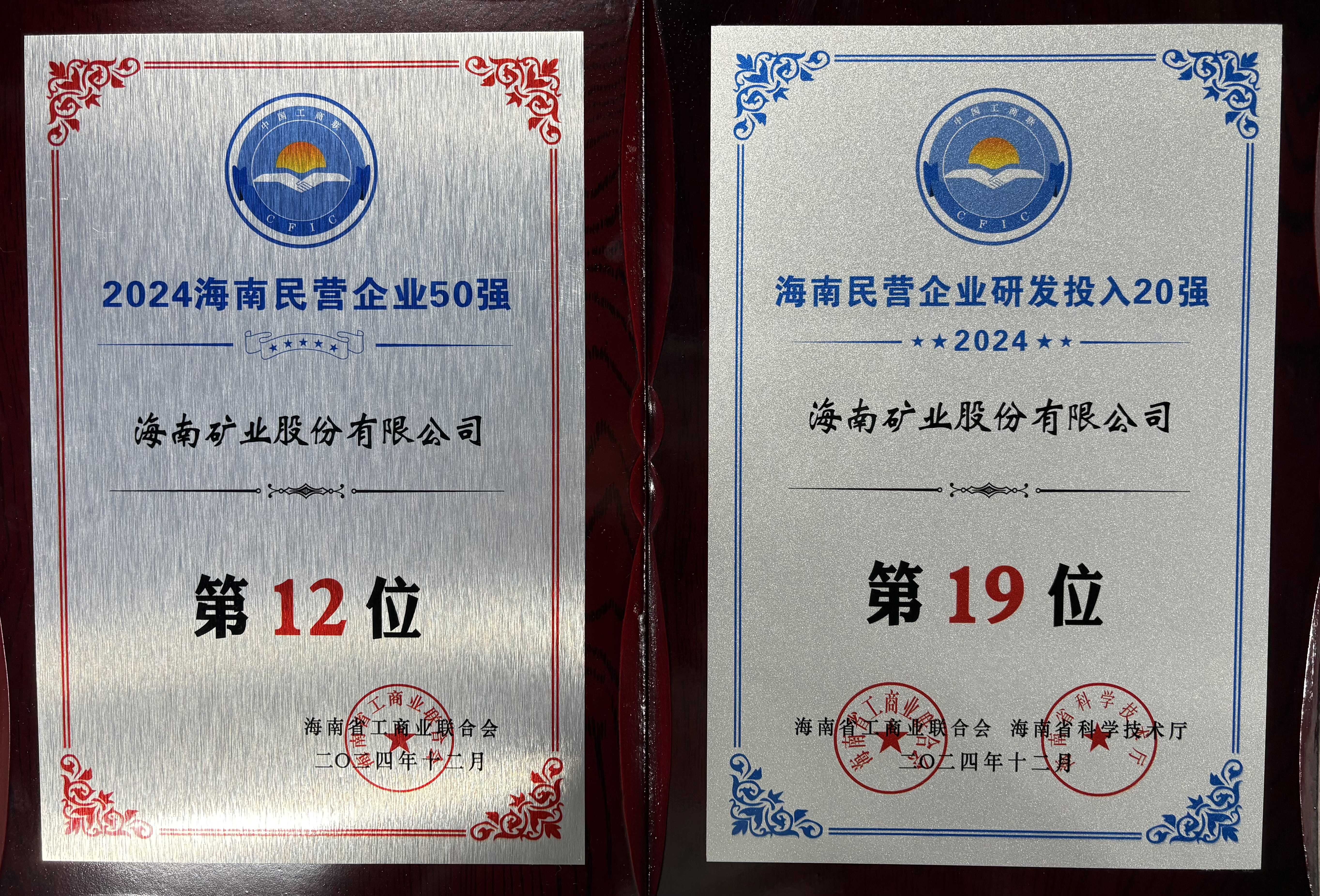 “2024海南民营企业50强”榜单发布 多盈体育【中国】位列第12位