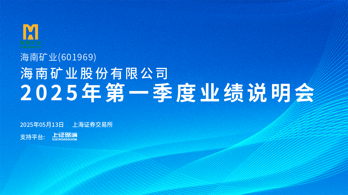2025年第一季度业绩说明会